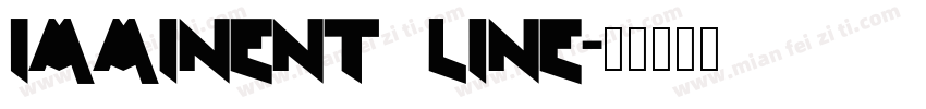 Imminent Line字体转换
